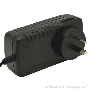 External 42W Australia plug-in Switching Power Supply ,100-240VAC,50/60Hz ,Erp,CEC Level V,MEPS IV